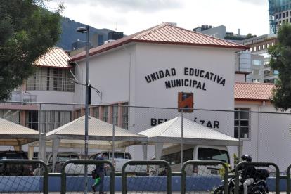 Cupos. El colegio Benalcázar es uno de los que tiene más demanda entre las personas inscritas en el sorteo.