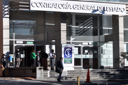 Oficinas. Carlos Riofrío es quien está a la cabeza de la Contraloría.