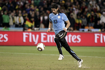 Sebastián Abreu ejecutó el penal al estilo Panenka en el Mundial de 2010