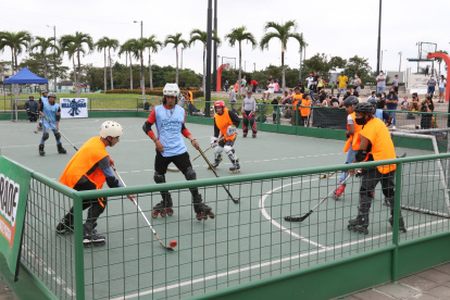 Ubicación. La cancha se inauguró en el complejo deportivo Benjamín Rosales.