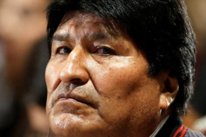 El expresidente boliciano Evo Morales