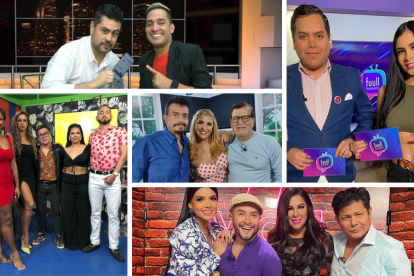 Los programas de farándula se presentan por transmisiones en vivo en las diferentes redes sociales.