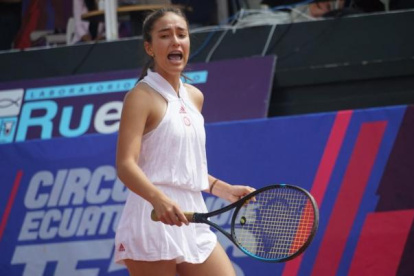 Andrade venció en la final a Valeska San Martín por 6-1, 7-6(1).
