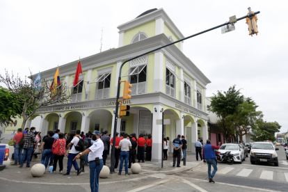Edificación. El cuartel se encuentra ubicado en el centro de Guayaquil.