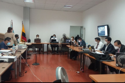 El Tribunal Penal trabajó hasta el fin de semana para continuar la audiencia que concluye este lunes.