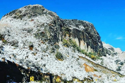 Las bajas temperaturas han propiciado incluso un manto blanco en los países de estas zonas.