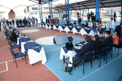 Sesión. En el sur de Quito no se pudo instalar la sesión del Concejo Municipal por inasistencia de algunos concejales.