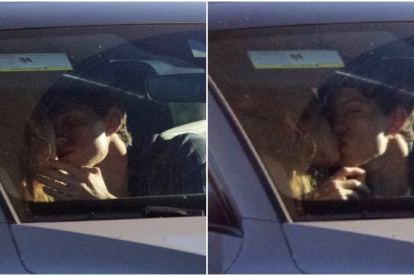 Las muestras de cariño entre Tom Holland y Zendaya.