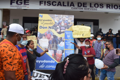 Quevedo. En la última semana se han repetido las muestras de apoyo a Miguel Ángel Nazareno, hasta ahora el rostro visible de la empresa Big Money.