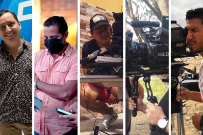 Cinco de los directores de televisión nacionales.