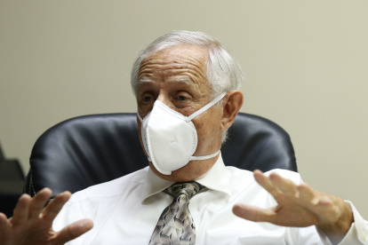 Rodrigo Lara, síndico de Puerto Azul, ciudadela que demandó al Municipio.