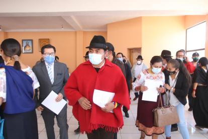 Iza dio una rueda de prensa la mañana de este 8 de julio.