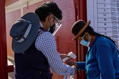La vacunación contra la Covid-19 avanza en Perú.