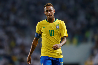 Neymar, pieza clave en la estructura de la selección brasileña.