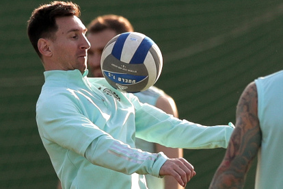 Lionel Messi, emblema de la selección argentina.