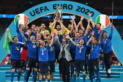 Italia gana la Eurocopa 2021.