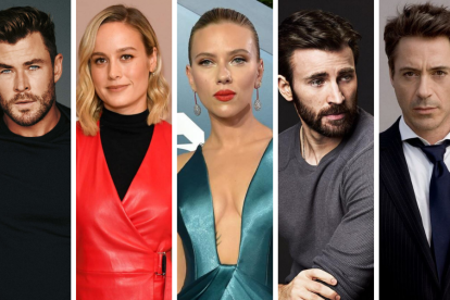 Actores del Universo Cinematográfico de Marvel.