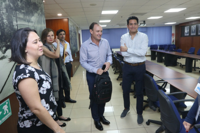 Algunos participantes internacionales en 2019, cuando se organizó en Guayaquil el foro ‘Las personas como eje en el diseño de las ciudades’, otra iniciativa de la Cámara de la Construcción.