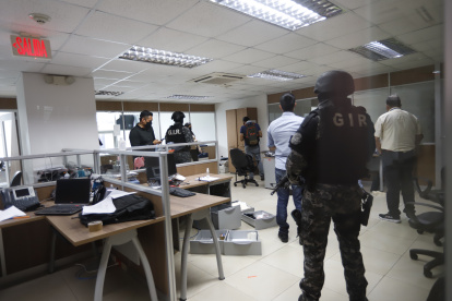 La oficina del área de Sorteo de Causas de la Corte Provincial del Guayas, fue allanada el pasado 17 de junio, por la Fiscalía.

17 de JUNIO  DEL 2021 AMELIA ANDRADE

Guayaquil-Ecuador

Agencia (ag-expreso)