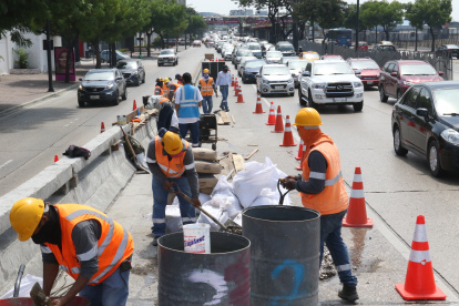 Los conductores piden al Municipio que se trabaje en la noche.