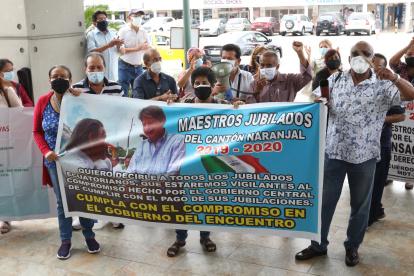 La semana pasada, los maestros realizaron un plantón en los bajos de la Subsecretaría de Educación.