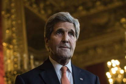 El ex candidato presidencial John Kerry.