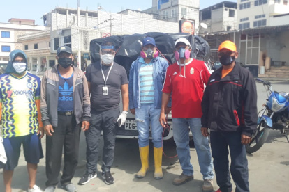 Vecinos de la isla Puná debieron organizarse a través de sus líderes.