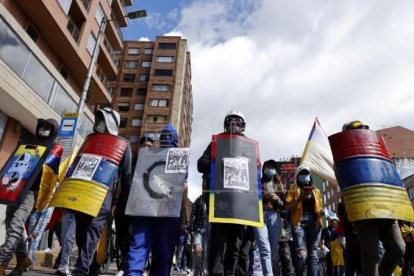 Las protestas en Colombia