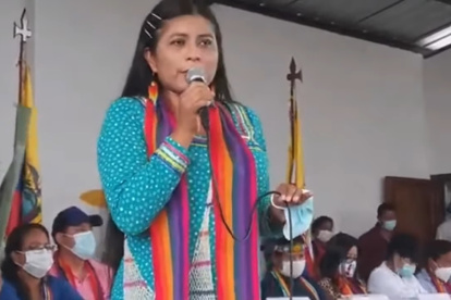 La legisladora no ha emitido declaraciones públicas sobre lo dicho en el audiovisual.