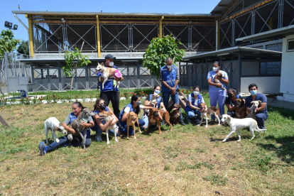 Jornada. Hoy recibieron un homenaje.