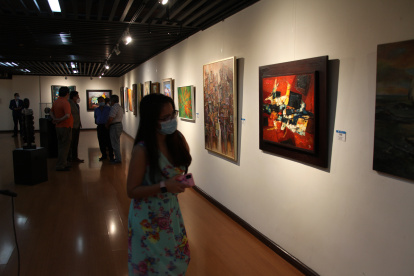 En el museo Manuel Rendón Seminario se presentan hasta agosto las obras de los 57 artistas.