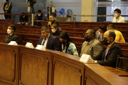 Reclamo. Las ausencias generan malestar entre los integrantes de la comisión y el interpelante, Juan Lloret (d).