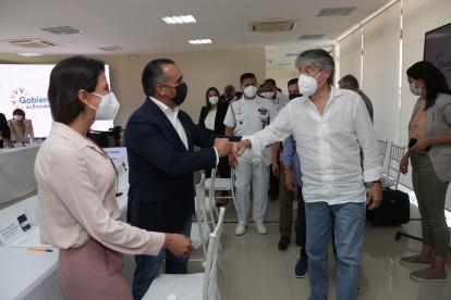 El presidente Guillermo Lasso cumplió este 23 de julio de 2021 varias actividades en Guayaquil.