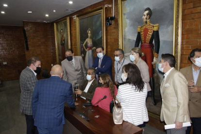 Cita. Tras la revocatoria de medidas cautelares para el exalcalde asumió el despacho Santiago Guarderas.