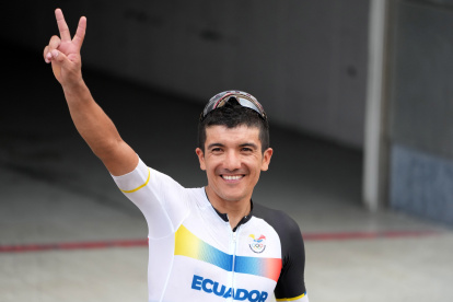 El ciclista Richard Carapaz ganó la medalla de oro en ciclismo de ruta de los Juegos Olímpicos de Tokio.