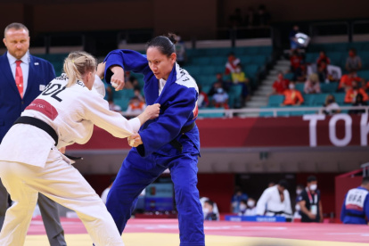 La ecuatoriana judoca queda eliminada en la primera ronda de eliminatorias.