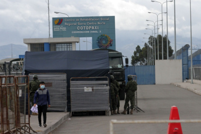 Cotopaxi. El 21 de julio del 2021 se dio un enfrentamiento entre bandas que dejó 27 presos muertos.