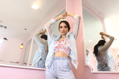 Look informal para el día.