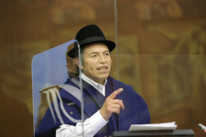 Proponente. En la resolución del correísta Ricardo Ulcuango sobre el Ciadi, la Asamblea se adjudica a sí misma las funciones de la Corte Constitucional.