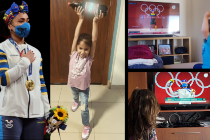 Neisi Dajomes hoy es ejemplo para las niñas ecuatorianas y de todo el mundo. Para muestra las imágenes que circulan en redes sociales.