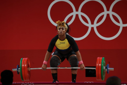 Tamara Salazar, medallista de plata en los Juegos Olímpicos de Tokio.