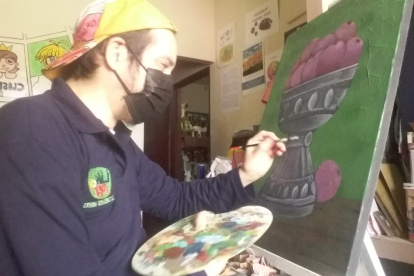 Galo González (GaPa) es el promotor de la iniciativa. También mostrará su arte en vivo.