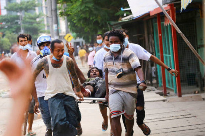 El conflicto en Birmania no da tregua a la pandemia.