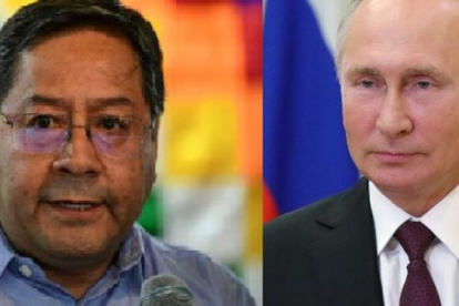 Los presidentes Arce y Putin dialogaron sobre la Covid y cómo unir fuerzas para combatirla.