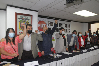 Los sindicalistas dijeron que con esta acción del 11 de agosto se reactiva la movilización.