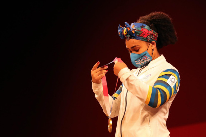 Neisi ganó la primera medalla de oro para Ecuador en unos Olímpicos.