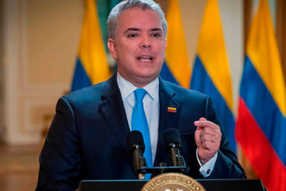 El presidente Iván Duque pide ayuda a la OMS para hacer frente a la vacunación de venezolanos.