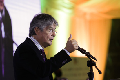 El presidente Guillermo Lasso, asistió al lanzamiento de la etsrategia "Ecuador Emprendedor, Innovador y Sostenible 2030", organizado por la Alianza para el Emprendimiento y la Innovación.