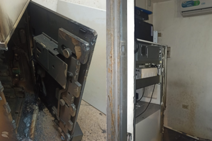 La policía encontró varios implementos que dan cuenta del cometimiento del delito.