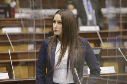 La legisladora socialcristiana presentó la moción que no obtuvo los votos necesarios.